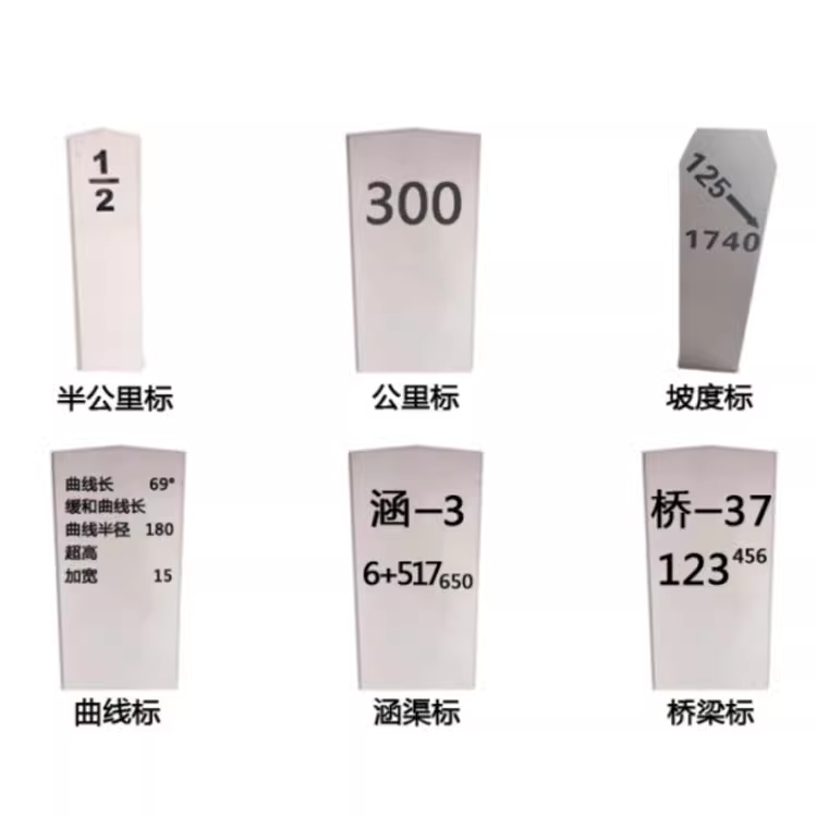 鐵路公里標(biāo)鐵路半公里標(biāo)價格鐵路公里標(biāo)廠家